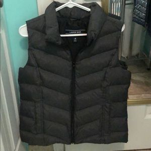 Lands end down vest